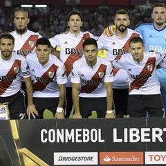 Así formaría River frente a Santa Fe en El Campín