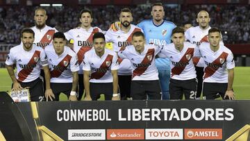 Así formaría River frente a Santa Fe en El Campín