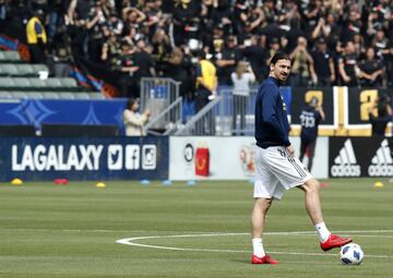 El refuerzo sueco de Los Angeles Galaxy fue convocado a unos días de su fichaje.