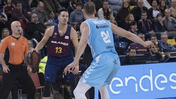 13/01/19 PARTIDO BALONVESTO BASKET
LIGA AACB LIGA ENDESA
BARCELONA LASSA - CAFES CANDELAS BREOGAN
THOMAS HEURTEL