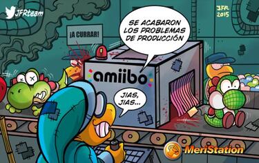 YOSHI y la producción de Amiibos