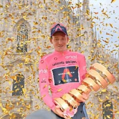 Tao Geoghegan le compra un coche a su hermano tras una apuesta fallida en el Giro