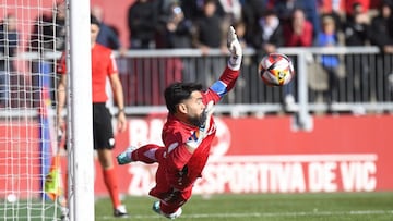 David Gil evita el ridículo del Cádiz en los penaltis