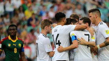 Alemania se impone a Camerún y va contra México en semis