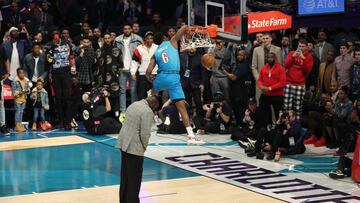 Un Diallo explosivo salta a Shaq y se lleva el concurso de mates