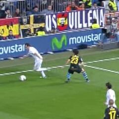 Aquel doble amago de Arbeloa al joven Coutinho del Espanyol