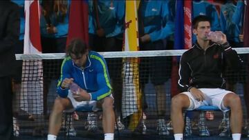 Hidrátate correctamente cuando juegues al tenis este verano