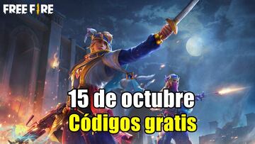 Códigos Free Fire de hoy 15 de octubre de 2021; todas las recompensas gratis
