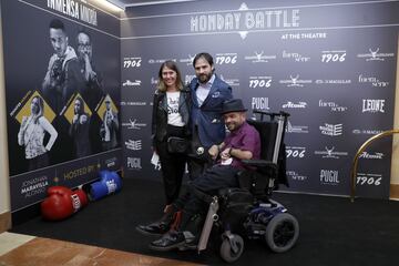 Joaquín Reyes volvió a ser el maestro de ceremonias, aunque esta vez acompañado por Jonathan Alonso. Rostros como Amaya Valdemoro, Javier Pagudo, Martín Barreiro o Jimmy Barnatán no quisieron perderse el show. Hubo boxeo con Jennifer Miranda, Samuel Carmo