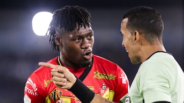 Bogotá. Noviembre 10 de 2024. Millonarios FC enfrenta a Deportivo Pereira, por encuentro válido de la Liga BetPlay II 2024 de la fecha 18, en el estadio Nemesio Camacho El Campin. (Colprensa - Cristian Bayona).