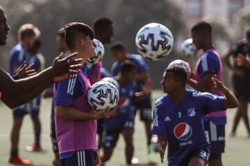 Millonarios entrenó en el Omni Champions Gate de Orlando antes de disputar el partido amistoso ante Atlético Nacional por la Florida Cup.