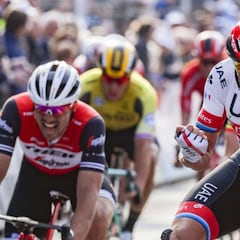 Kristoff lo intentó en fuga... y ganó al sprint en Wevelgem