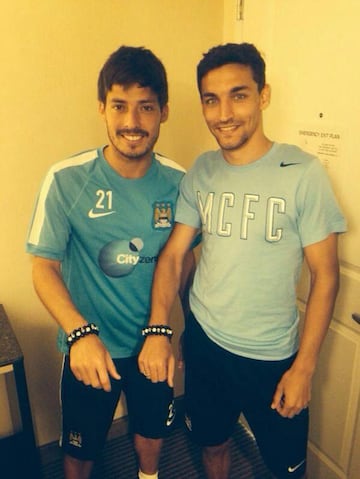 Tras varios años en el Manchester City encontró en Jesús Navas un amigo, además de un gran compañero en el terreno de juego.