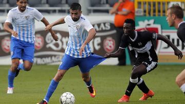 Sandro, Keko y Jony ponen la salsa del gol a un buen Málaga