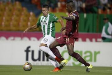 Un entretenido partido disputaron Nacional y Tolima, por la fecha 4 de la Liga Águila.