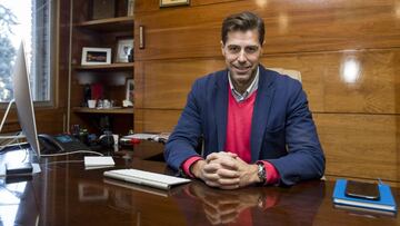 Raúl Chapado, presidente de la Federación Española de Atletismo.