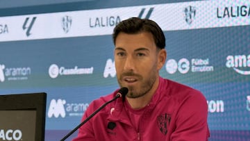 Sergi Enrich, durante su conferencia de prensa.