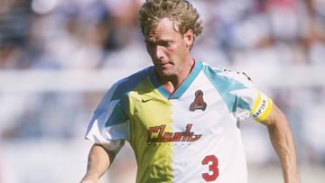 Así fue el primer gol en la historia de la MLS anotado por Eric Wynalda