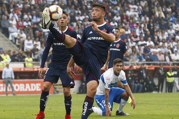 Había sido uno de los grandes centrales del torneo y la U lo fue a buscar. Tuvo un buen comienzo, pero de a poco fue bajando su nivel. Se fue a Banfield tras sólo un semestre.