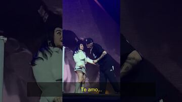 Peso Pluma le dice “te amo” a Nicki Nicole y confirman su noviazgo