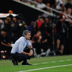 Valverde: “Los jugadores han acusado la humedad”