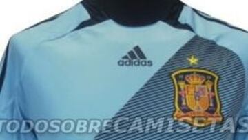 La segunda equipación de España será azul claro