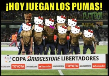 Pumas eliminado de Copa Libertadores y también en los memes