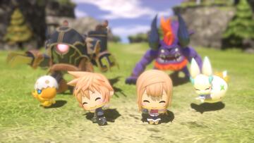 Captura de pantalla - World of Final Fantasy (PS4)