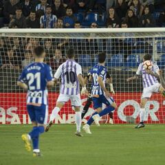 Alavés 2-1 Valladolid: resumen, goles y resultado del partido