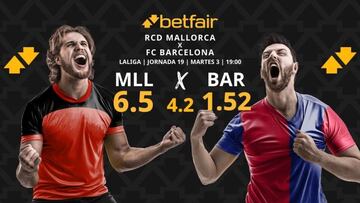 RCD Mallorca vs. FC Barcelona: horario, dónde ver, pronósticos y clasificación
