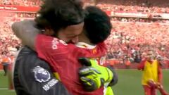 El emotivo abrazo de Alisson a Lucho: “Muchas gracias hermano”
