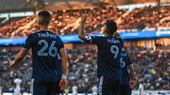 Alan Pulido está encendido en la MLS 2023 y se encargó de firmar un doblete ante LA Galaxy; Sporting Kansas City le robó el triunfo a los Galácticos.