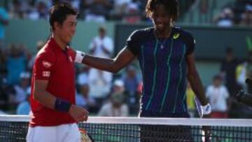 Nishikori levanta cinco match-balls a Monfils y avanza
