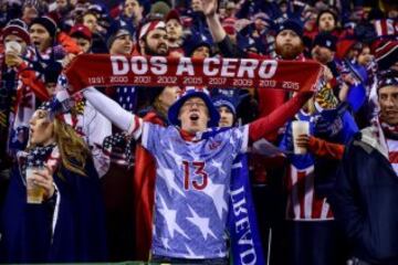 Así se vive el partido en el estado de Ohio para el encuentro entre la selección mexicana y el conjunto de las Barras y las Estrellas.