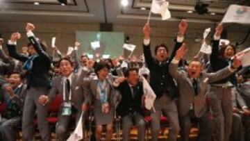 Tokyo celebra en Buenos Aires, en 2013, la elecci&oacute;n como sede para 2020.