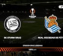 Resumen y gol del Sturm Graz vs Real Sociedad de la Europa League