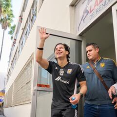 Diego Lainez, sin problemas en las pruebas de rigor con Tigres