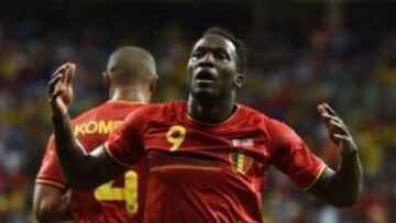 Romelu Lukaku es la segunda opción para la delantera blanca