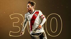 Mala suerte: Ponzio se lesionó en su partido 300 con River