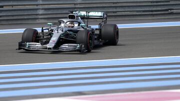 Hamilton ha sido el más rápido de los Libres 1.