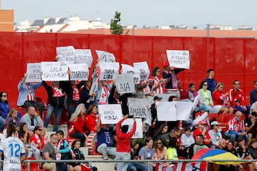 Ludmila salva al Atleti en Alcal, que mostr su apoyo a las 15