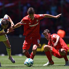Toluca y América empataron a un gol en la jornada nueve del Apertura 2023