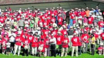 <b>APOYO MULTITUDINARIO. </b>Unas 2.000 personas acudieron al acto.