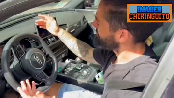 El gesto de Isco al ser preguntado por la posible llegada de Ceballos al Betis, muy significativo