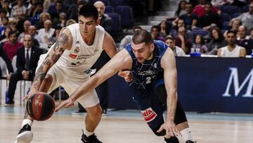 Resumen Real Madrid-Guipúzcoa, Liga Endesa 2018 (104-71): Las rotaciones fulminan al Guipúzcoa