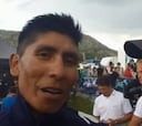 Nairo saluda a toda Colombia y agradece el apoyo en La Vuelta