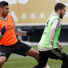 Hazard y Casemiro dan positivo por coronavirus