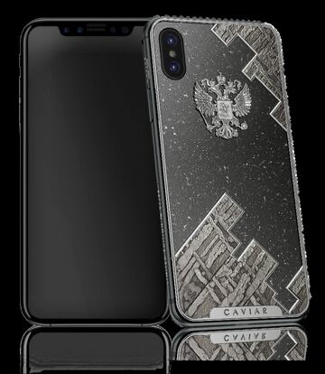 Un iPhone X ruso hecho de Titanio y piedra de meteorito, el m¨®vil m¨¢s ex¨®tico