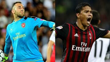 David Ospina y Carlos Bacca