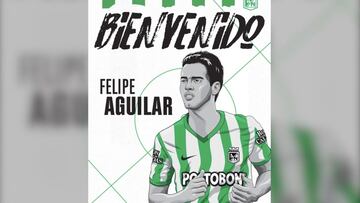 Así anuncia Nacional el regreso de Felipe Aguilar